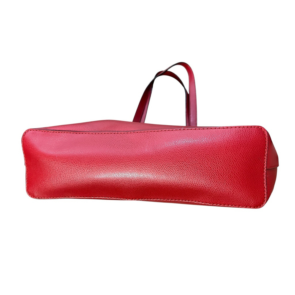 Michael Kors Jet Set Red Travel Tote Saffiano Leather - Picture 3 of 8